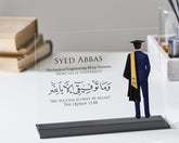 Customized Boys Graduation Plaque